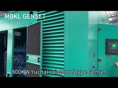 YC12VC2510-D31 1600KW Yuchai Diesel Generator Set tipe diam