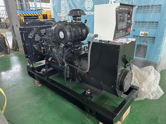 Generator Diesel tipe terbuka 60KW dengan mesin SDEC. Performa stabil untuk pasokan proyek dealer.