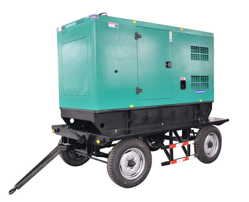 Harga yang bagus Cummins KTA38-G2 600KW 750KVA Set Generator Trailer Seluler on line