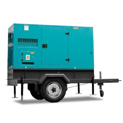 Harga yang bagus Set kecil 50kva 100KW SDEC Trailer Diesel Generator on line