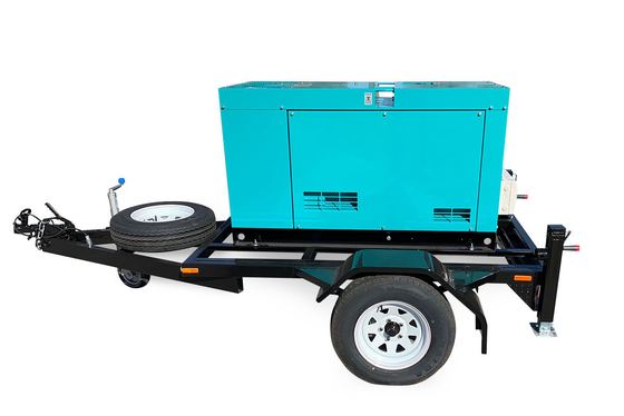 Harga yang bagus 250Kw Mobil Trailer Diesel Generator set dengan mesin Yuchai on line
