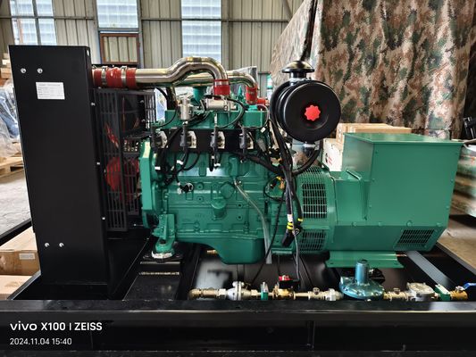 Weichai GAS Engine WP4D40E200NG Set Generator Diesel Terbuka/Senyap 30KW/37.5KVA Solusi Daya Generator daya