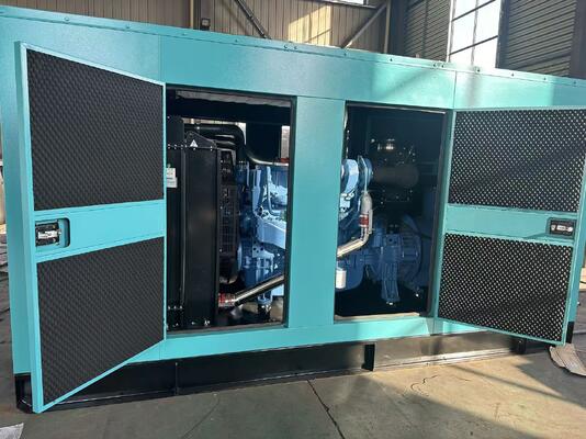Harga yang bagus Genset Diesel 300KW dengan Mesin Yuchai YC6MJ500L-D21 Tipe Senyap 375KVA Generator Daya on line
