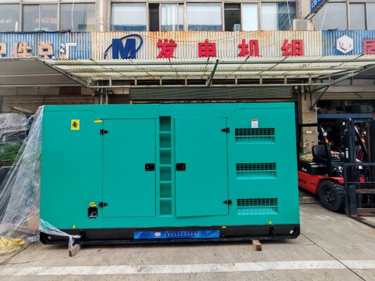 Harga yang bagus Yuchai Engine YC6MJ500L-D21 Silent Type 375KVA Diesel Generator Set Power Generator on line