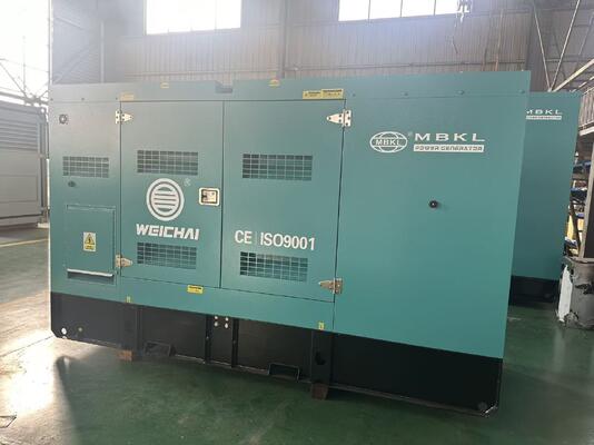 Harga yang bagus Genset Diesel Senyap Weichai 140KVA Berkinerja Tinggi – Solusi Daya Output Daya yang Stabil Generator on line