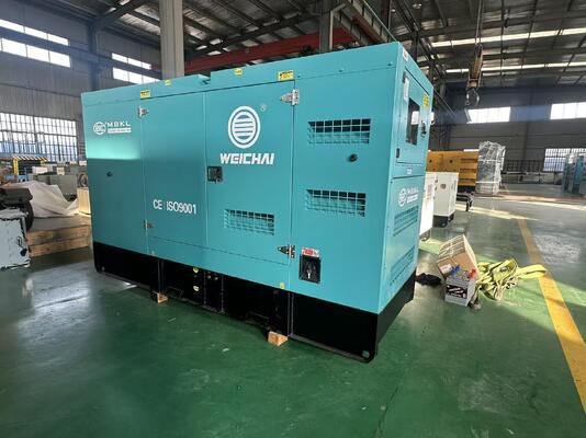High-Performance Weichai 112KW Silent Diesel Generator Set (140KVA), Ideal untuk Sensitive Noise Area Aplikasi Pabrik