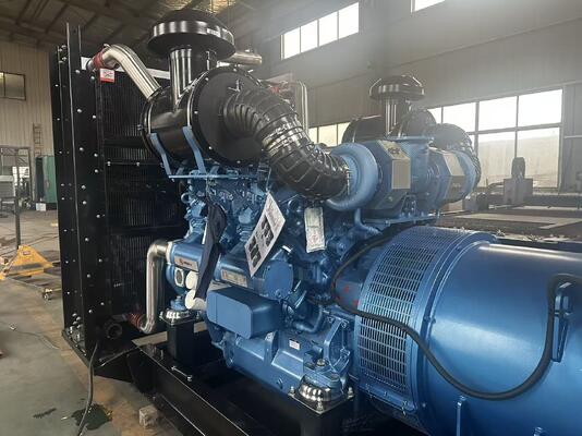 Grosir Generator Mesin Weichai 850KVA. Unit tipe terbuka. Solusi daya yang handal untuk dealer.