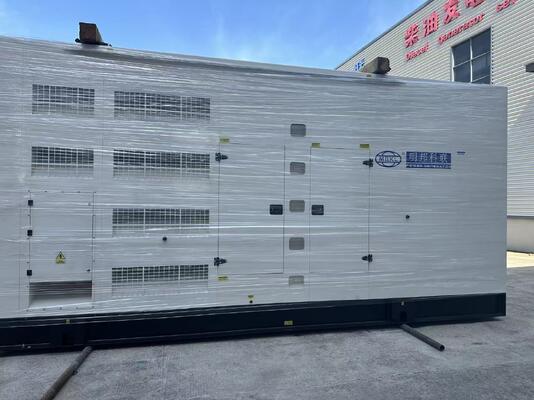 1250kVA Generator Diesel kedap suara dengan mesin Yuchai 1500 rpm untuk pasokan listrik yang handal