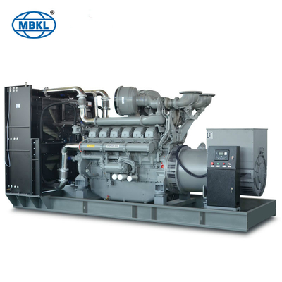 Harga yang bagus Mesin Perkins 4016TAG1A 1480KW 1850KVA Diesel Generator on line