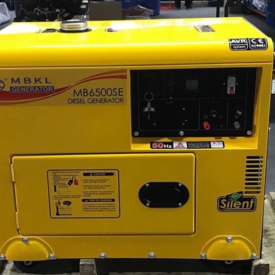 Penggunaan Rumah 8KW 14.4KVA Set Generator Diesel Dingin Udara dengan mesin Yangdong