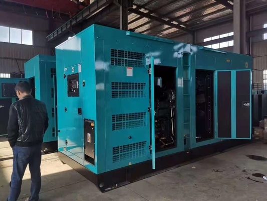 Waterproof Dan Soundproof Diesel Generator Set Untuk Pengisian Di Sekolah / Rumah Sakit / Bank SDEC Gensets